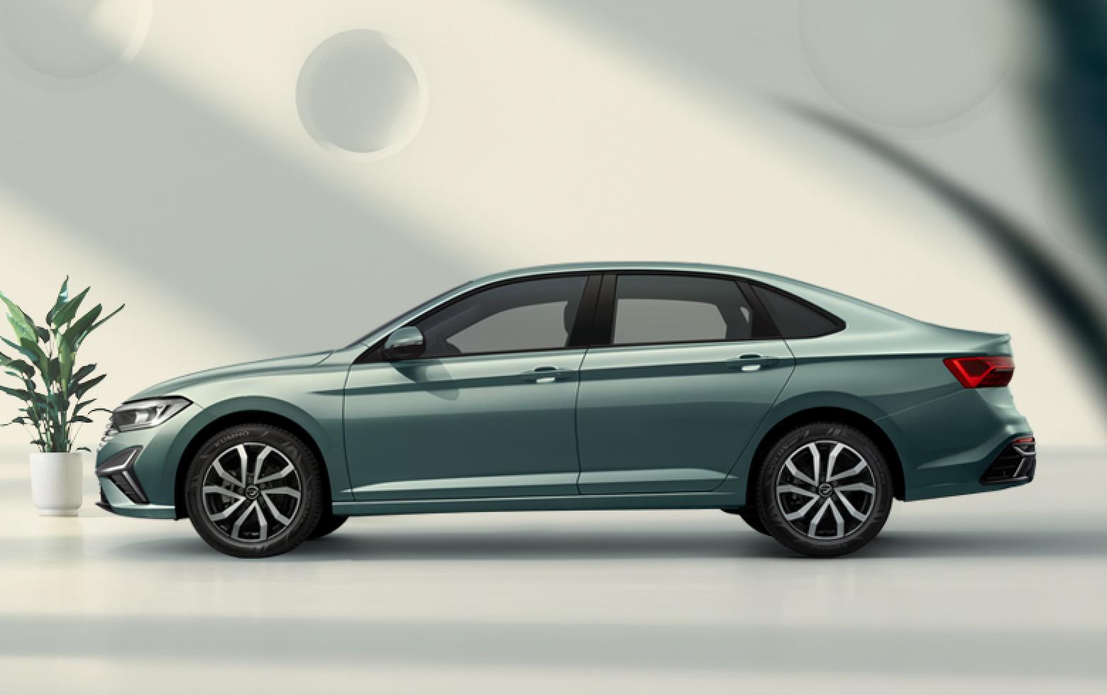 JETTA VA7, Светодиодные передние фары